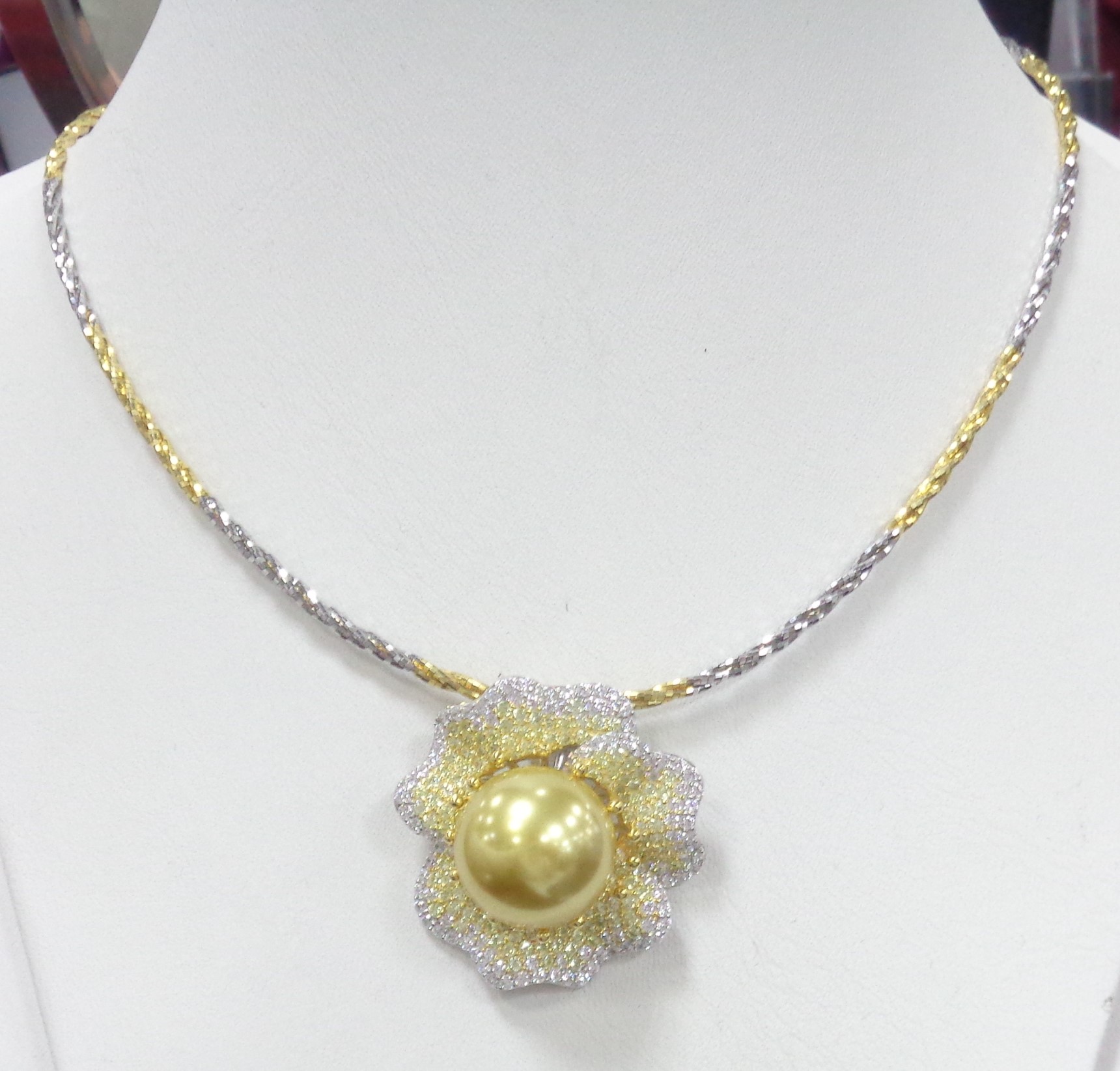 10729-000035 Колье (Ag 925)